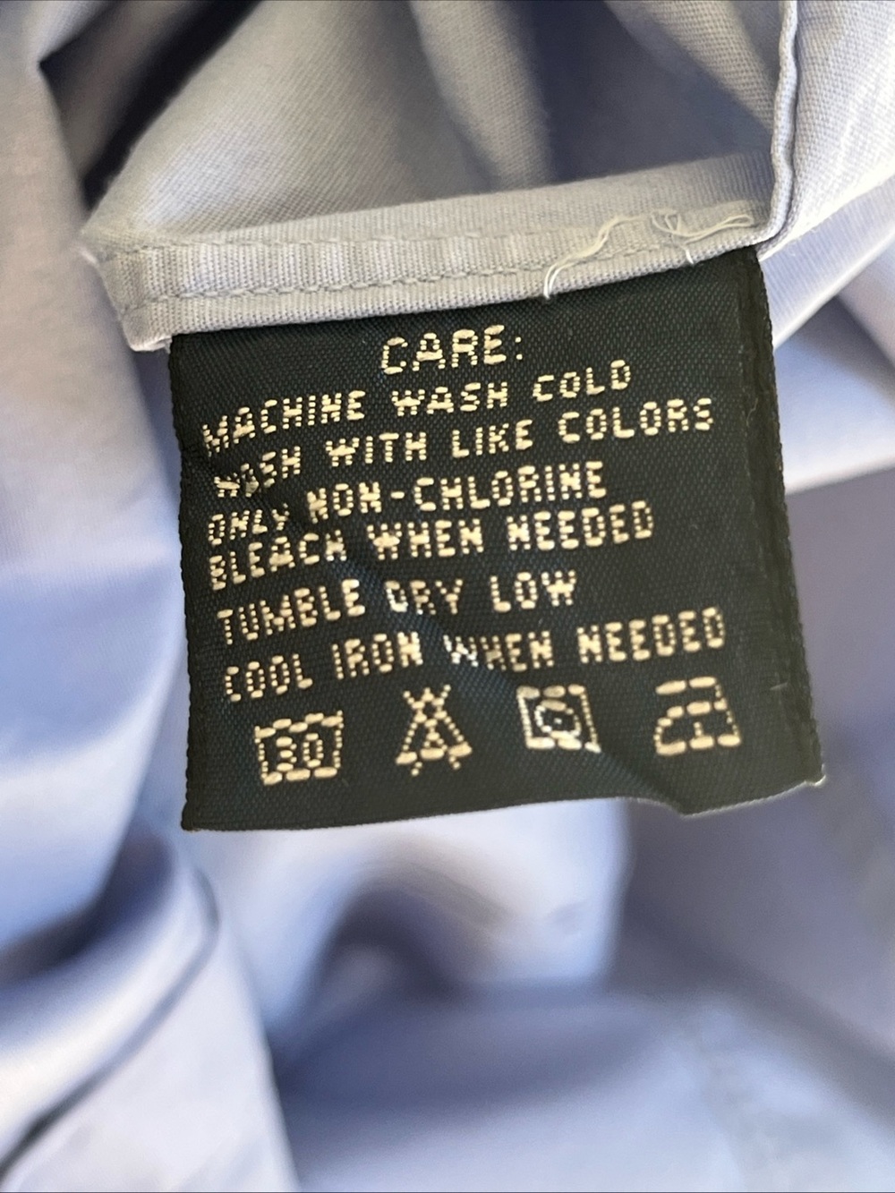 Ralph Lauren Women’s Slim Fit Pale Blue Button-Down Shirt - Picture 10 of 10
